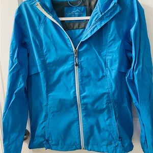 Eddie Bauer Blue Windbreaker Jacket